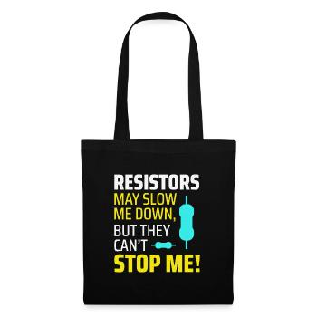 Electrician Humor Electrical Technician Engineer - Tote Bag - black - Front