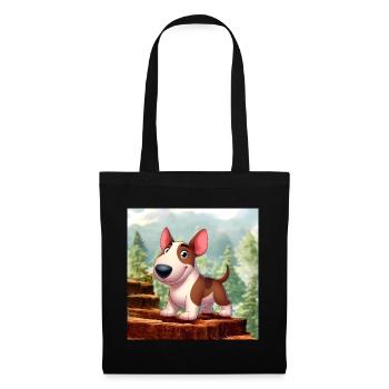 Bull Terrier 2 - Tote Bag - black - Front