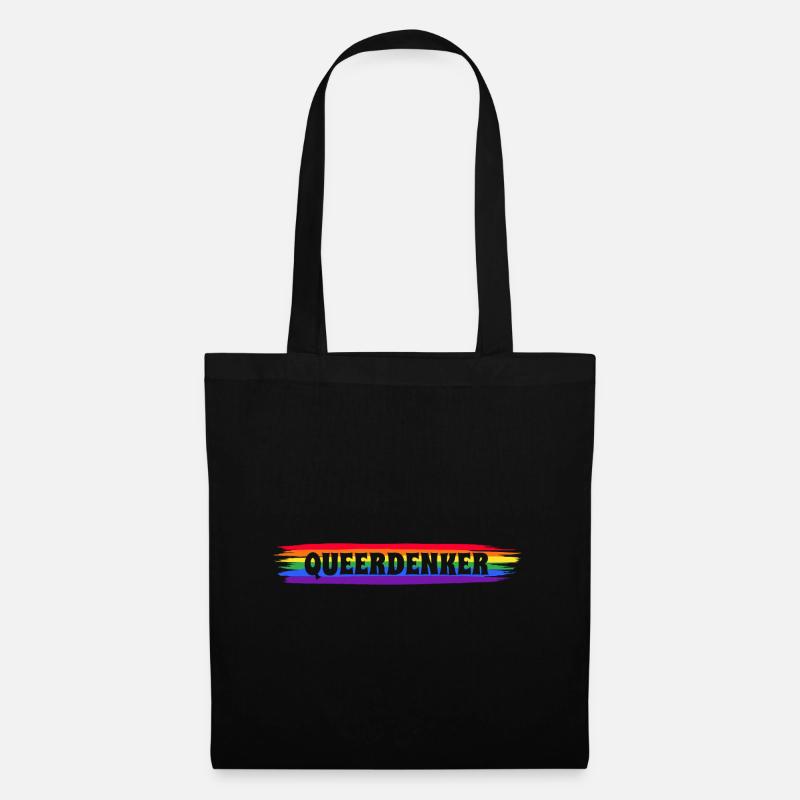 Queerdenker - Stoffbeutel - Schwarz