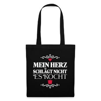 Funny sayings for all those who like to cook - Tote Bag - black - Front