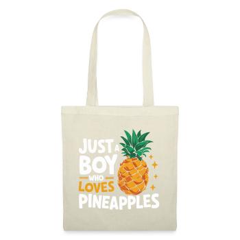 Pineapple tropical hawaiian fruit - Tote Bag - nature - Front