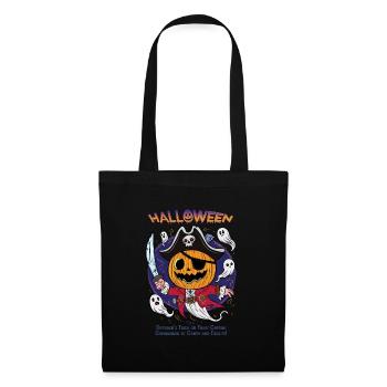 Captain Pumpkin Halloween | Candy Conqueror - Tote Bag - black - Front