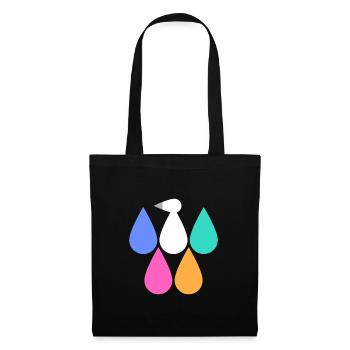 Colorful Birds Design Gifts - Tote Bag - black - Front