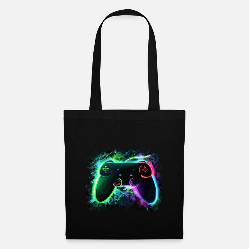 Gamer - Stoffbeutel - Schwarz