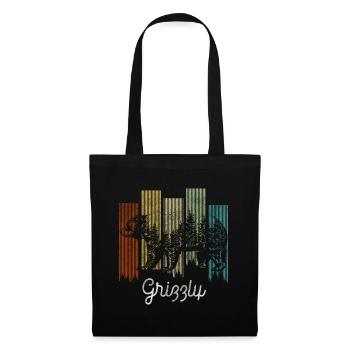 Bear, Fur, Polar Bear, Predator - Tote Bag - black - Front