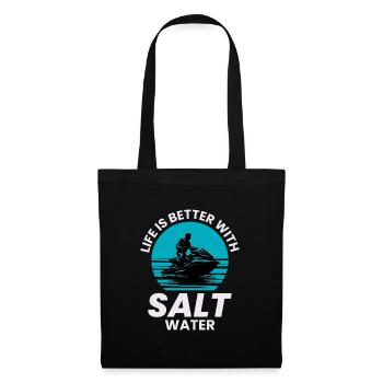 Jet Skiing Water Sports Ocean Ride Tropical Adven - Tote Bag - black - Front