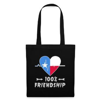 Somalia and Poland 100% friendship - Tote Bag - black - Front