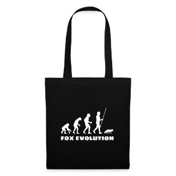 Fox Evolution - Tote Bag - black - Front
