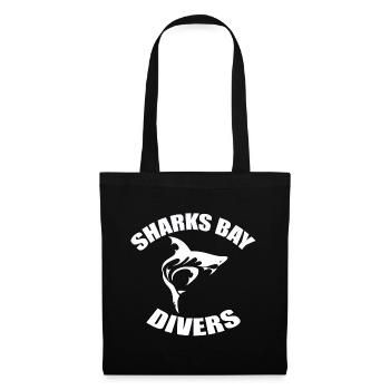 SHARKS BAY DIVERS - Stoffbeutel - Schwarz - Vorne