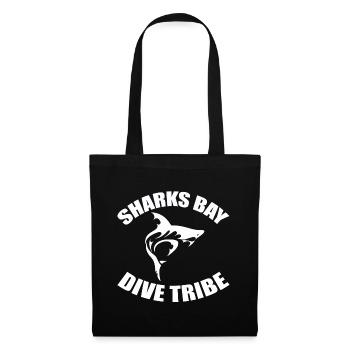 SHARKS BAY DIVE TRIBE - Sac en tissu - noir - Devant