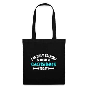 Dachshund Dackel - Tote Bag - black - Front