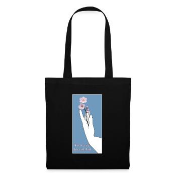 You are beautiful - Tote Bag - black - Front
