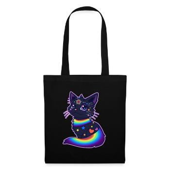 Pride Cat - Tote Bag - black - Front