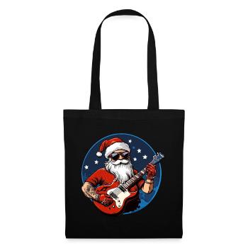 Christmas Guitarist - Tote Bag - black - Front