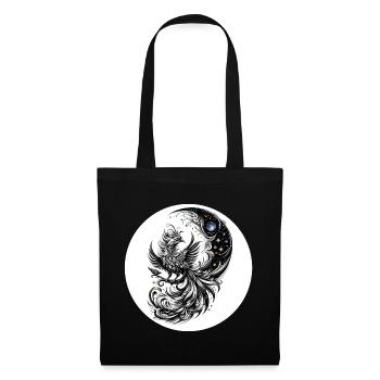 La comète Phoenix dans le cercle lunaire - Sac en tissu - noir - Devant