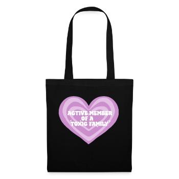 Toxic family - Tote Bag - black - Front