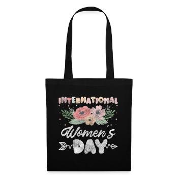 Célébrations du pouvoir des femmes - Sac en tissu - noir - Devant