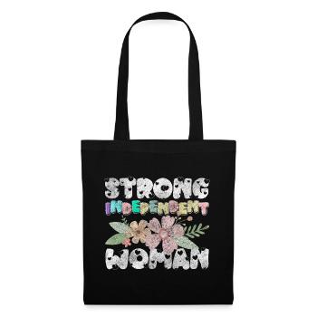Journée de la femme Célébrez le rétro - Sac en tissu - noir - Devant