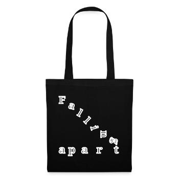 Falling apart - Tote Bag - black - Front