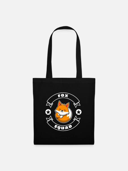 Fox Squad - Stoffbeutel - Schwarz