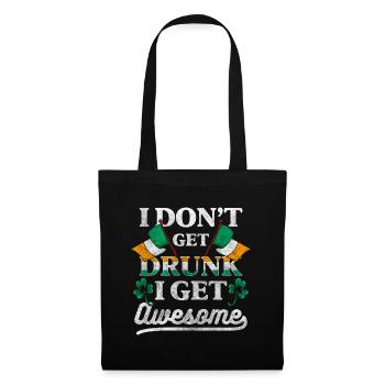 Ireland Drink Travel Whiskey - Tote Bag - black - Front
