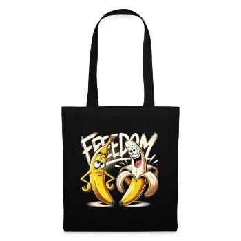 Freedom Banana Gift - Tote Bag - black - Front
