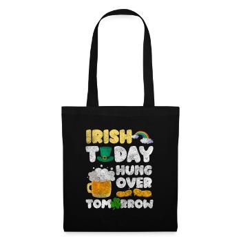 Irland Bier Tourismus - Stoffbeutel - Schwarz - Vorne