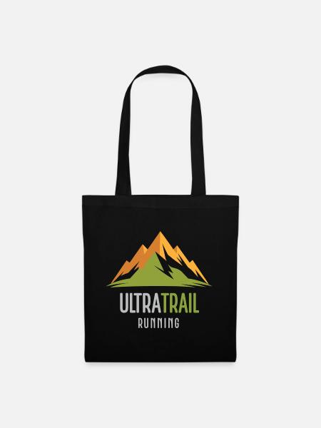 Ultra-Trailrunning - Stoffbeutel - Schwarz