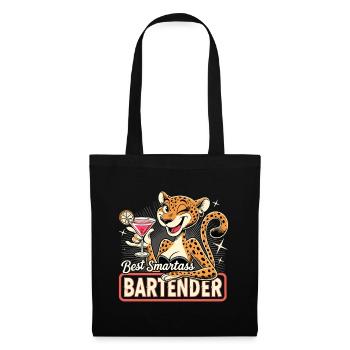 Bartender Barwoman Leopard Leopard Gift - Tote Bag - black - Front