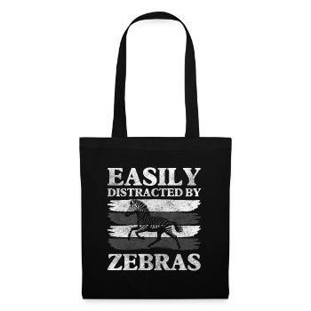 Zebra Africa Species Conservation Prairie - Tote Bag - black - Front