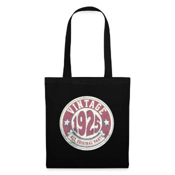 Design Vintage 1925 Logo Retro Style - Sac en tissu - noir - Devant