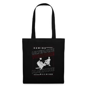 Rower Trainer Resistance Workout - Tote Bag - black - Front