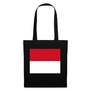 Monaco - Sac en tissu - noir - Devant