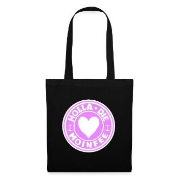 Holla die MoinFee Vers de moule - Sac en tissu - noir - Devant