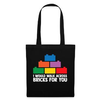 Brick Builder Brick Building Master Builder - Tote Bag - black - Front