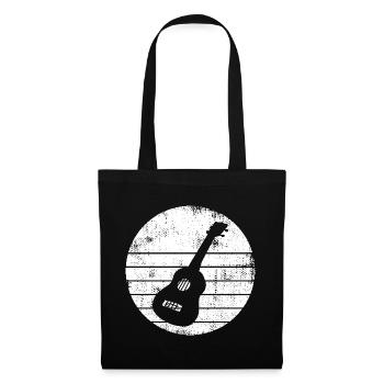 Ukulele Drawing - Tote Bag - black - Front