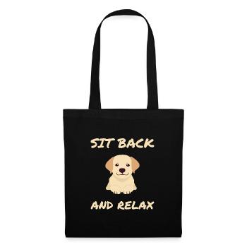 Cute Labrador - Tote Bag - black - Front