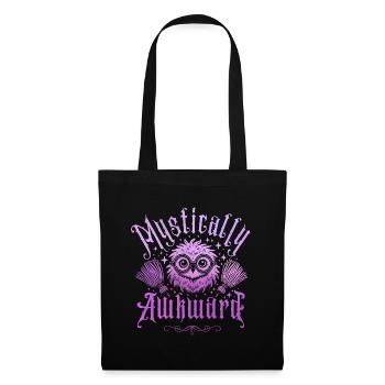 Magically clumsy – Owl Magic - Tote Bag - black - Front