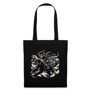 Ninja Jaguar Ninjato Cadeau - Sac en tissu - noir - Devant