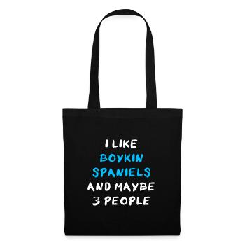Épagneul Boykin - Sac en tissu - noir - Devant