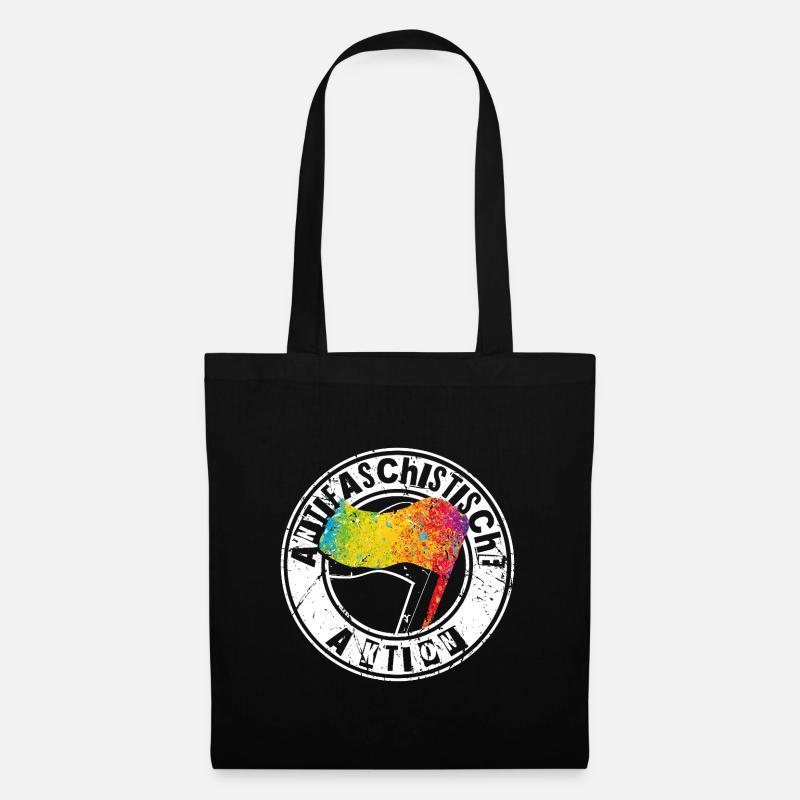 Action antifasciste - Sac en tissu - noir