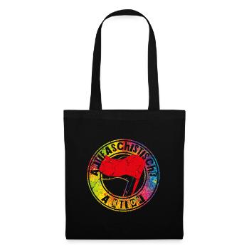Action antifasciste - Sac en tissu - noir - Devant