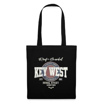 Vintage Key West Design Air Conditioning - Tote Bag - black - Front