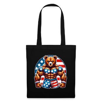 Muscle Bear USA - Tote Bag - black - Front