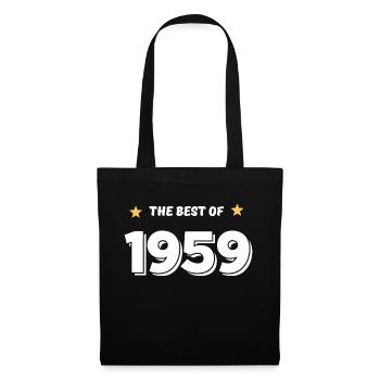 Das Beste von 1959 - Stoffbeutel - Schwarz - Vorne