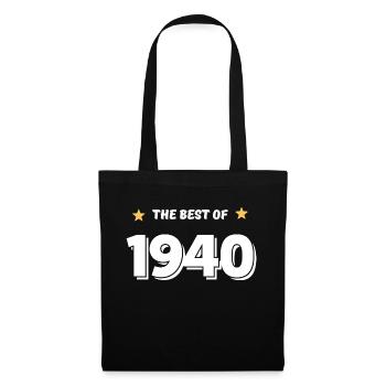 Best of 1940 - Sac en tissu - noir - Devant