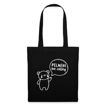 Pelmeni Call Bear Cute Cute Gift - Tote Bag - black - Front