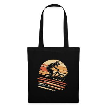Downhill Mountain Biking Downhill Vintage - Tote Bag - black - Front