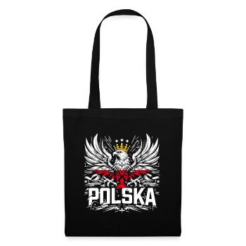 Poland Polska Eagle Flag Flag Epic Gift - Tote Bag - black - Front