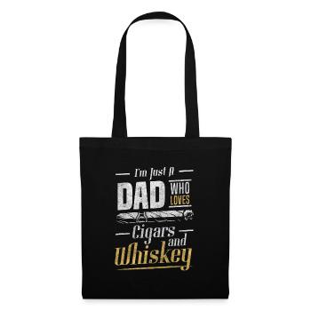 Cigar Smoker Gentlemen Club - Tote Bag - black - Front